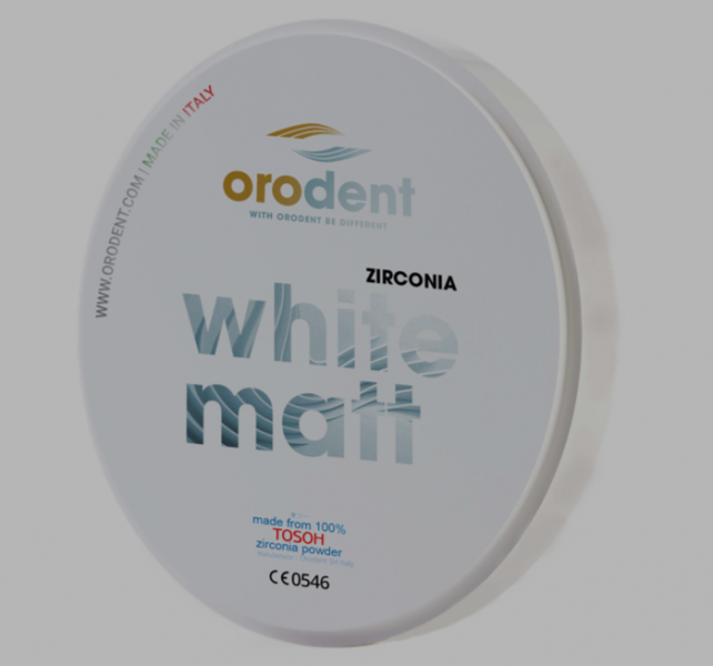 Weiß Matt  Der Undurchsichtige 1400 Mpa 35% Transluzenz  Weiβ Opak- Durchmesser 98MM